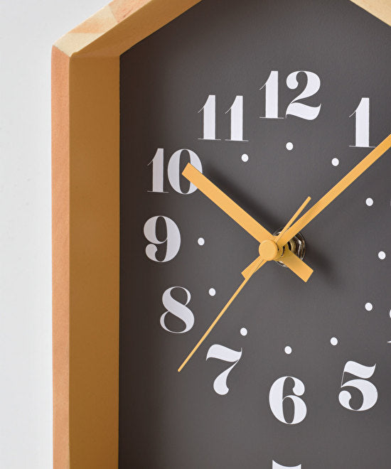 BRUNO Woodhouse Clock - Black BCW042-BK
