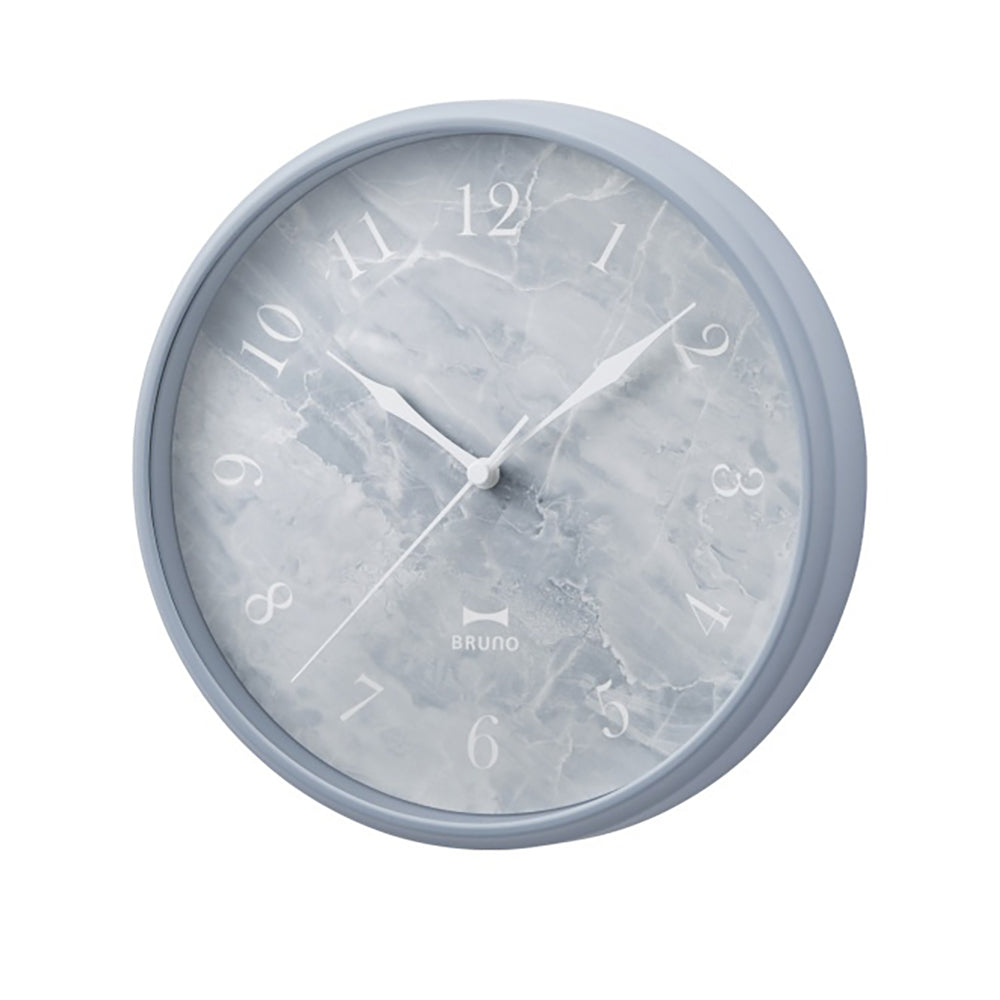 BRUNO Marble Clock - Blue BCW046-BL