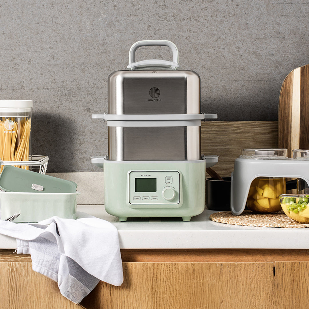 BUYDEEM Food Steamer - Green BD-G564