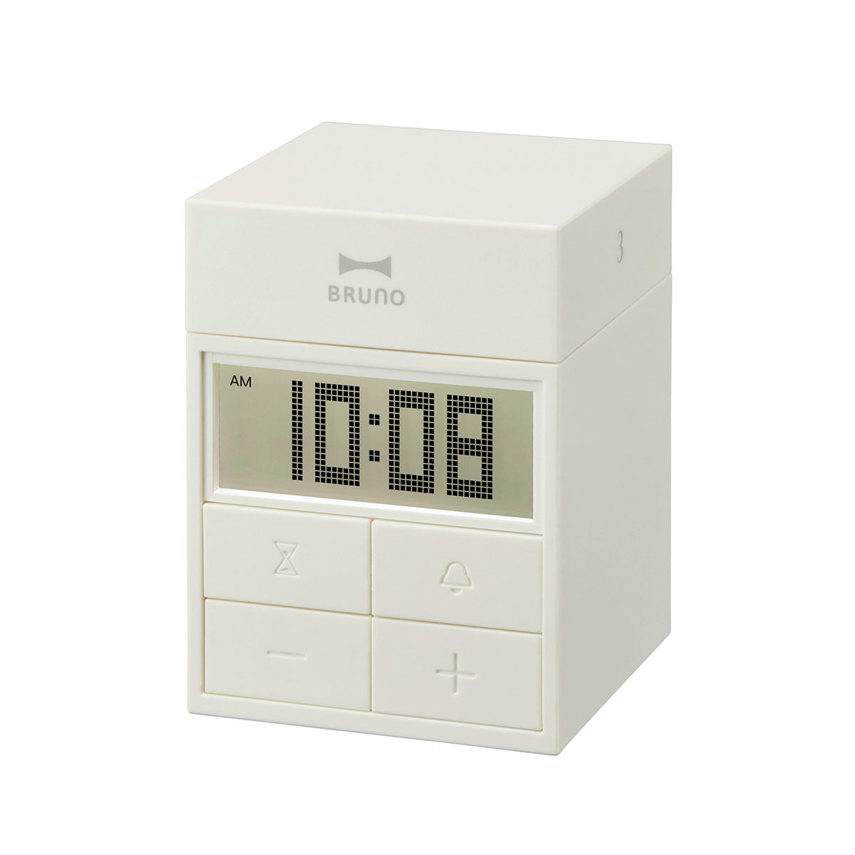 BRUNO Twist Table Clock - Green BCA026-GR