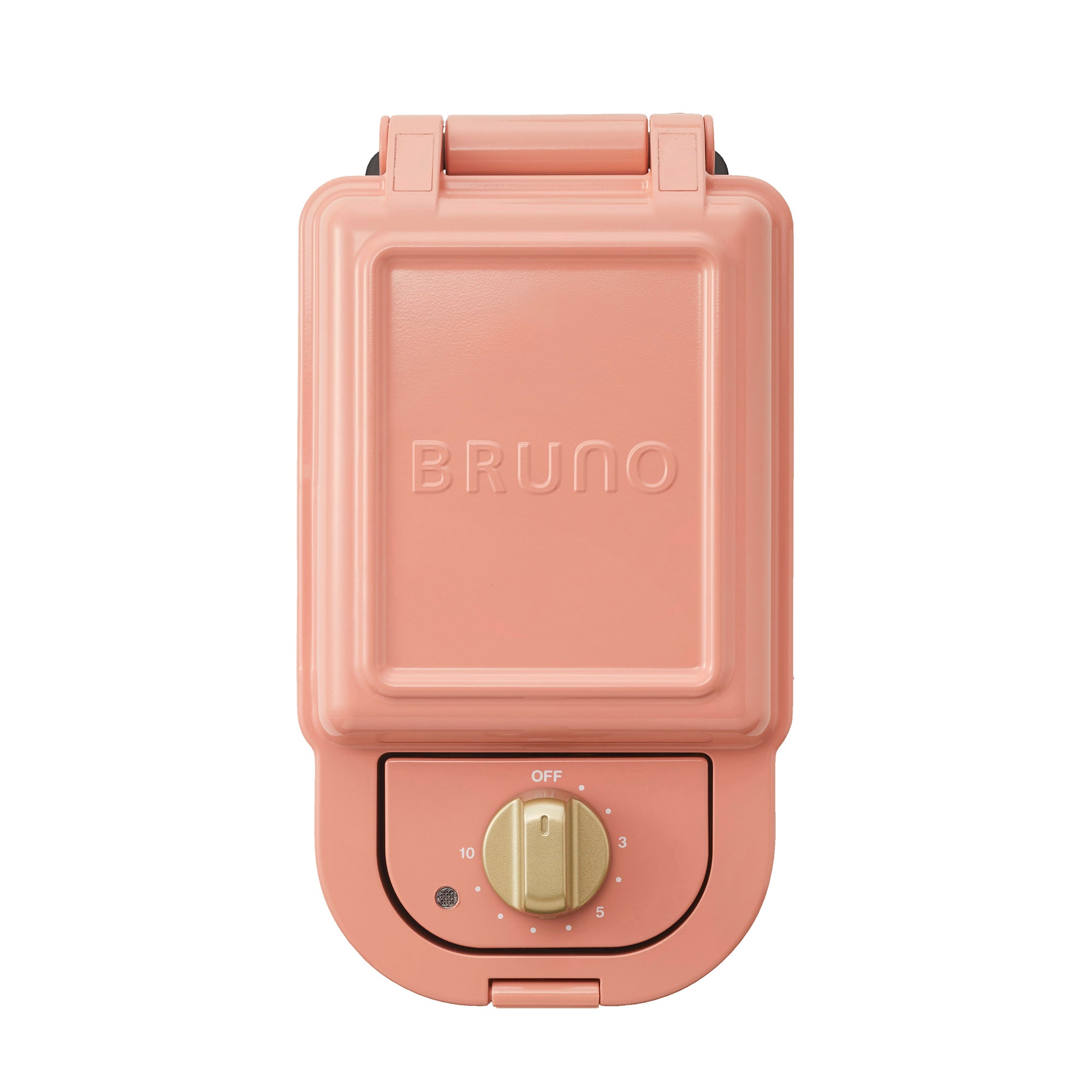BRUNO Single Hot Sandwich Maker - Coral Pink
