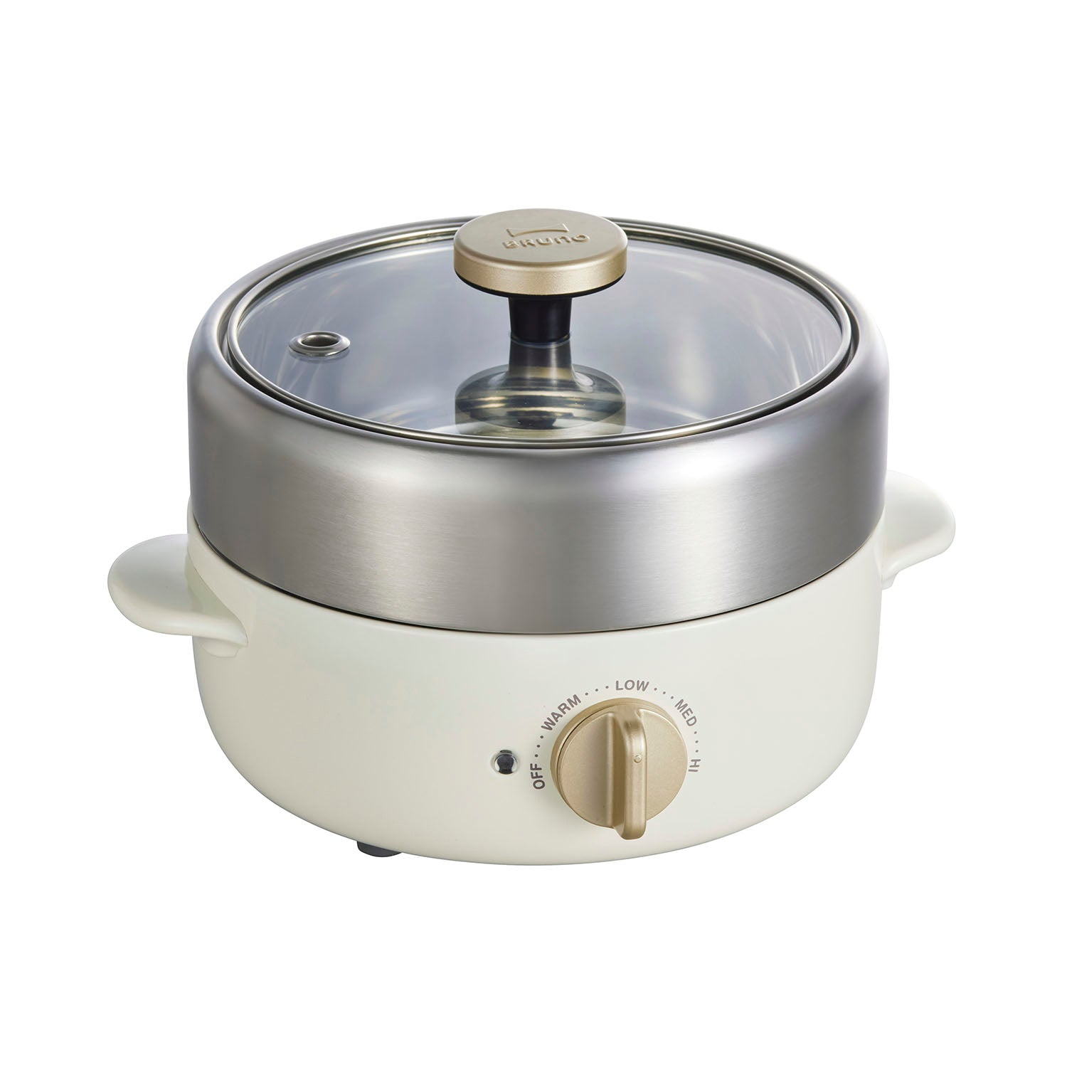 BRUNO Compact Multi Grill Pot - White BOE115-WH