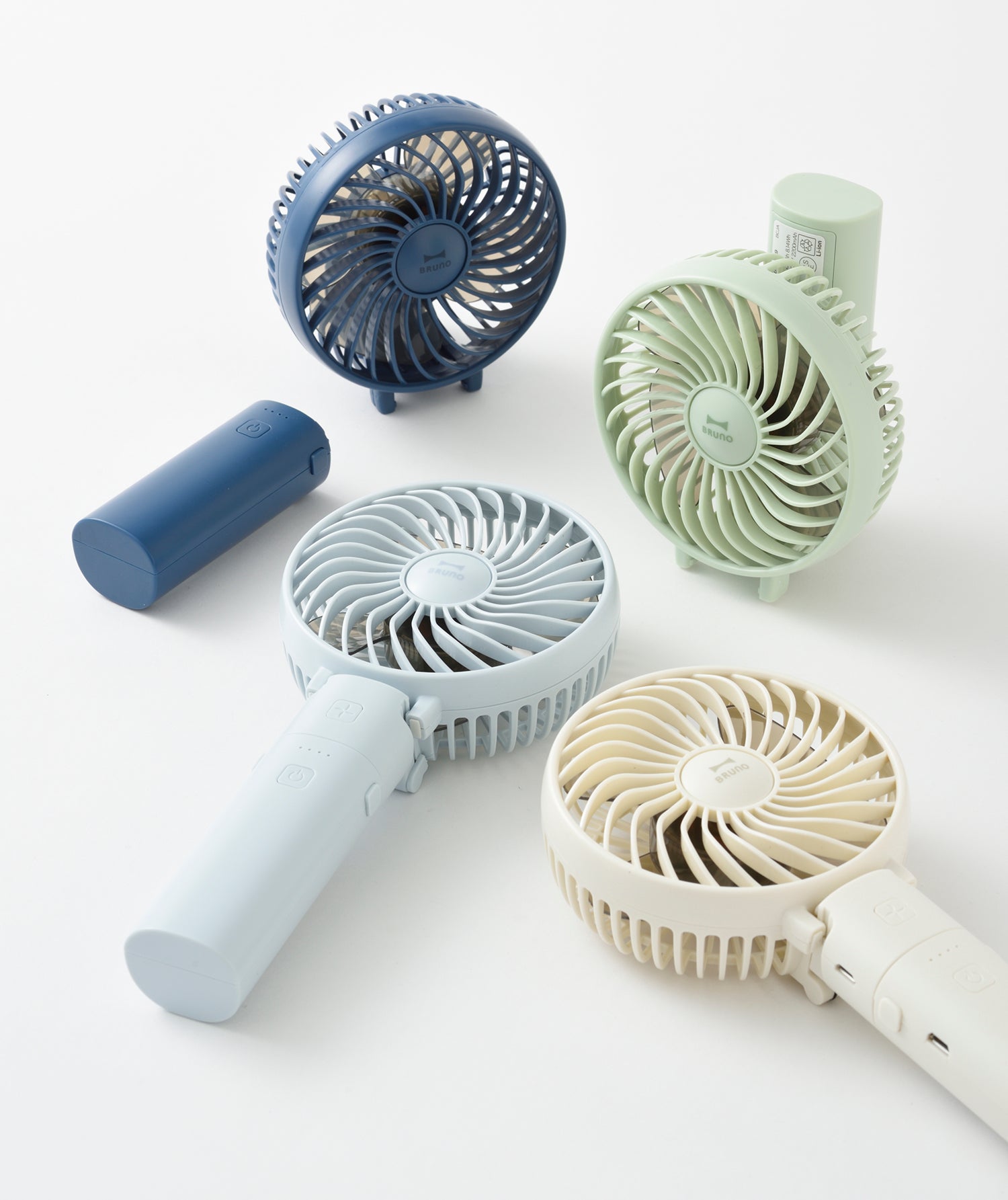 BRUNO Portable Mini Fan - White BDE029-WH