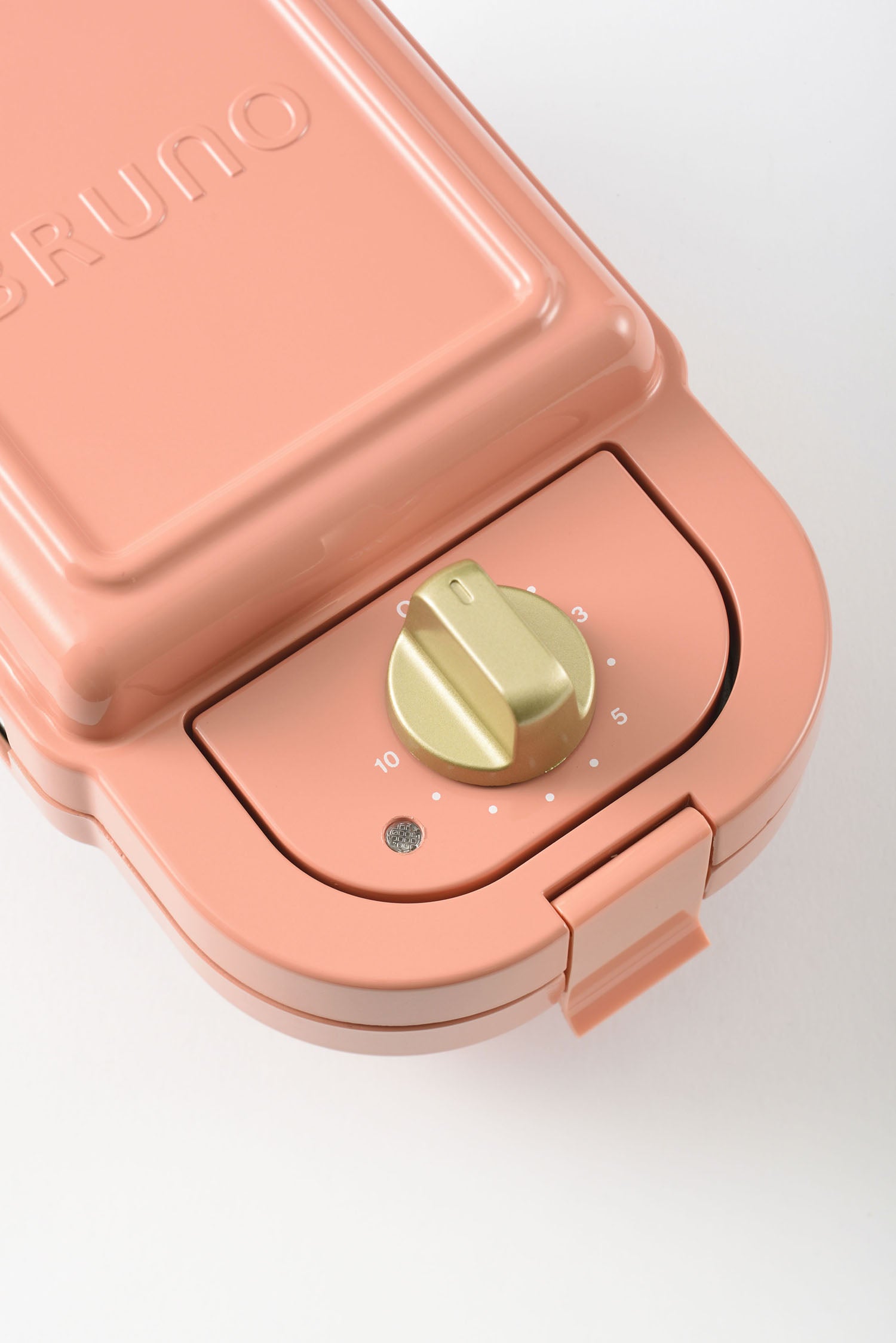 BRUNO Single Hot Sandwich Maker - Coral Pink