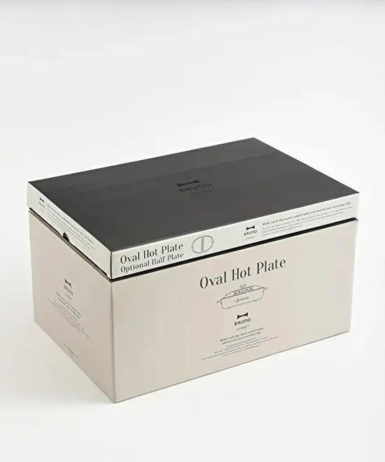 BRUNO Half Plate (for Oval Hot Plate)