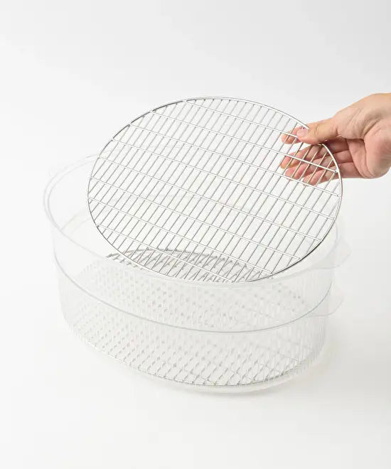BRUNO Double Steamer Rack (for Oval Hot Plate)