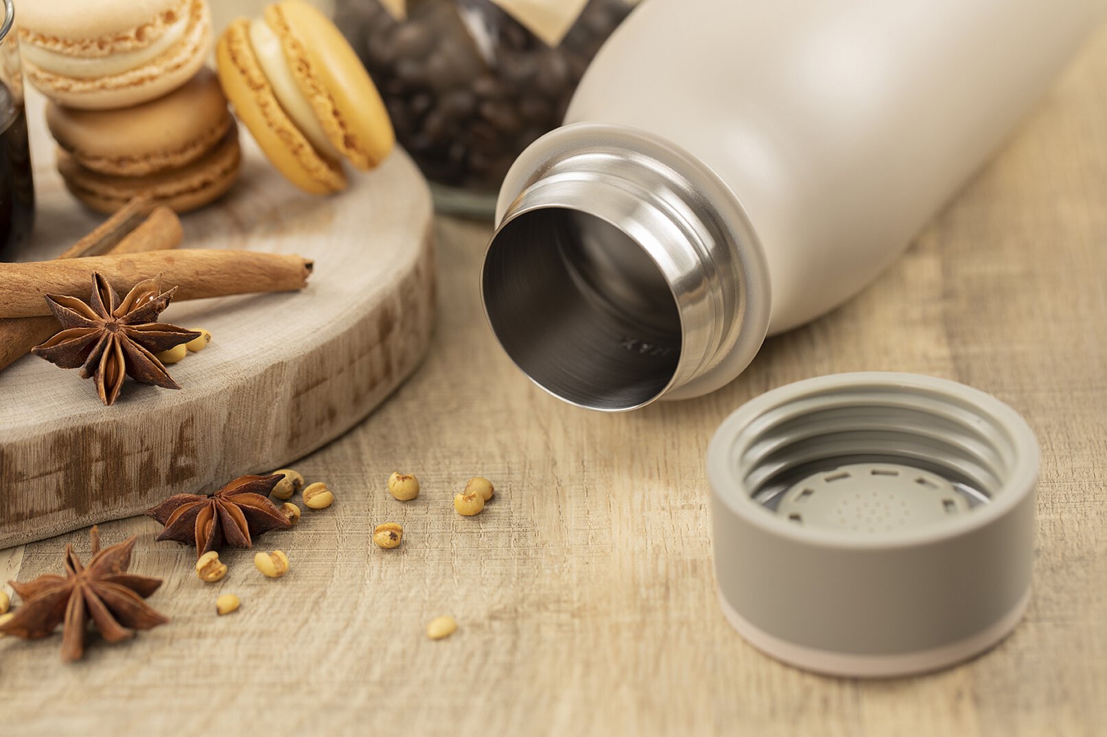 BRUNO Portable Electric Kettle - Greige