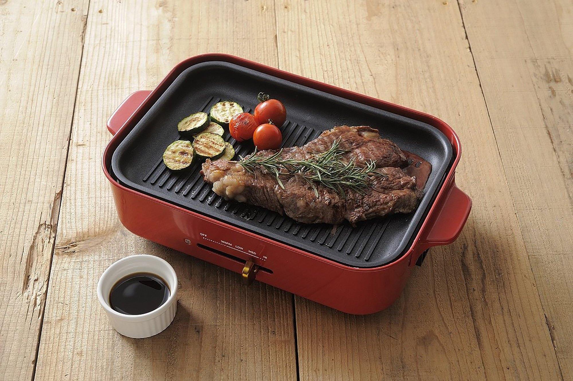 BRUNO Grill Plate (for Compact Hot Plate)