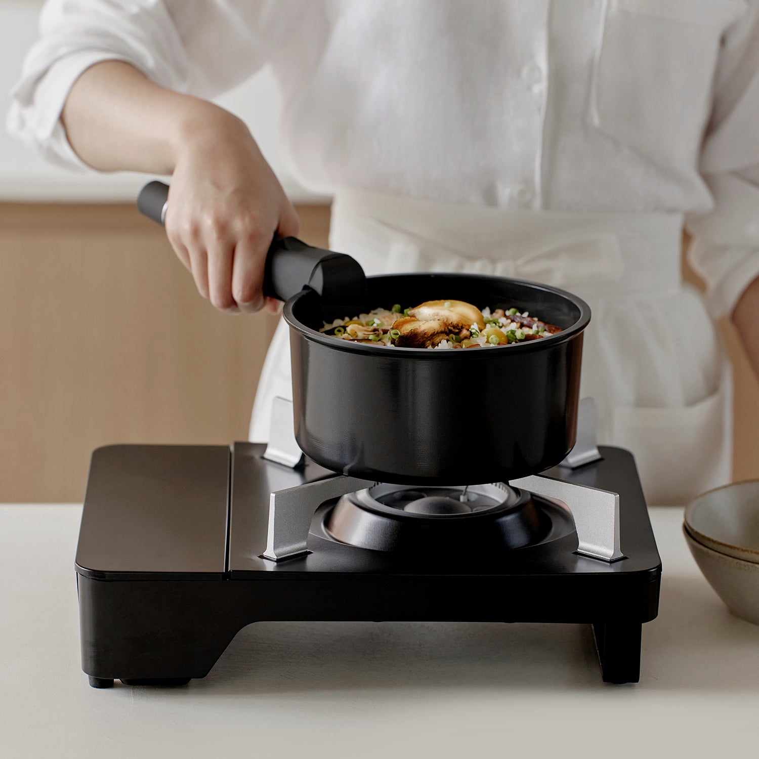 dogado Organic Cookware 6P Set - Granite Gray (JBAA-2110)