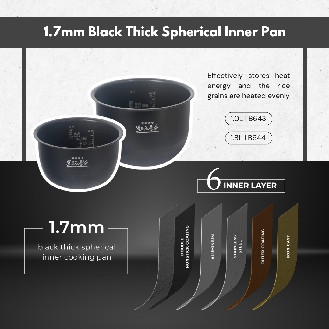 Zojirushi 象印豪熱沸騰 IH 電飯煲 | NW-QAQ 系列 (1.0/1.8 公升)