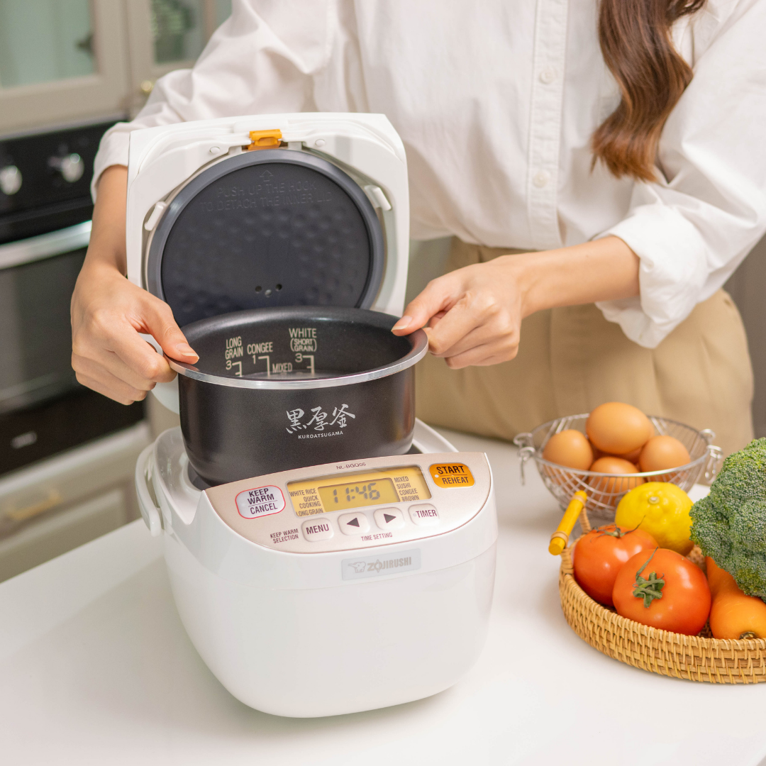 Zojirushi 象印黑金鋼厚釜快思邏輯小電飯煲｜NL-BGQ05 (0.5 公升)