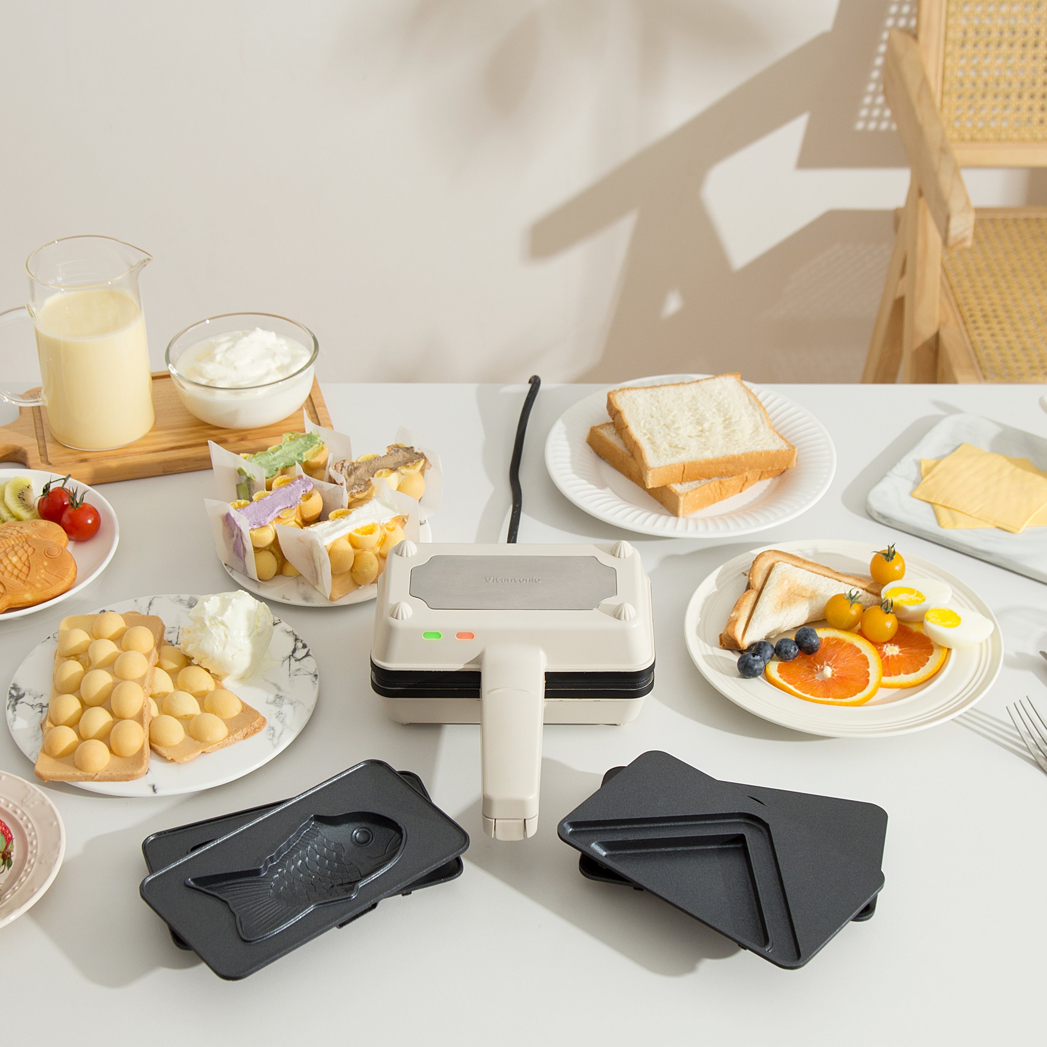 Vitantonio Egg Waffle Sandwich Maker｜VEH-10A