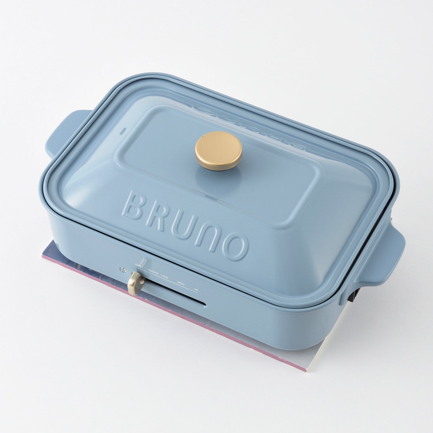 BRUNO Compact Hot Plate (Pottery Blue) (bundled with 5 plates)