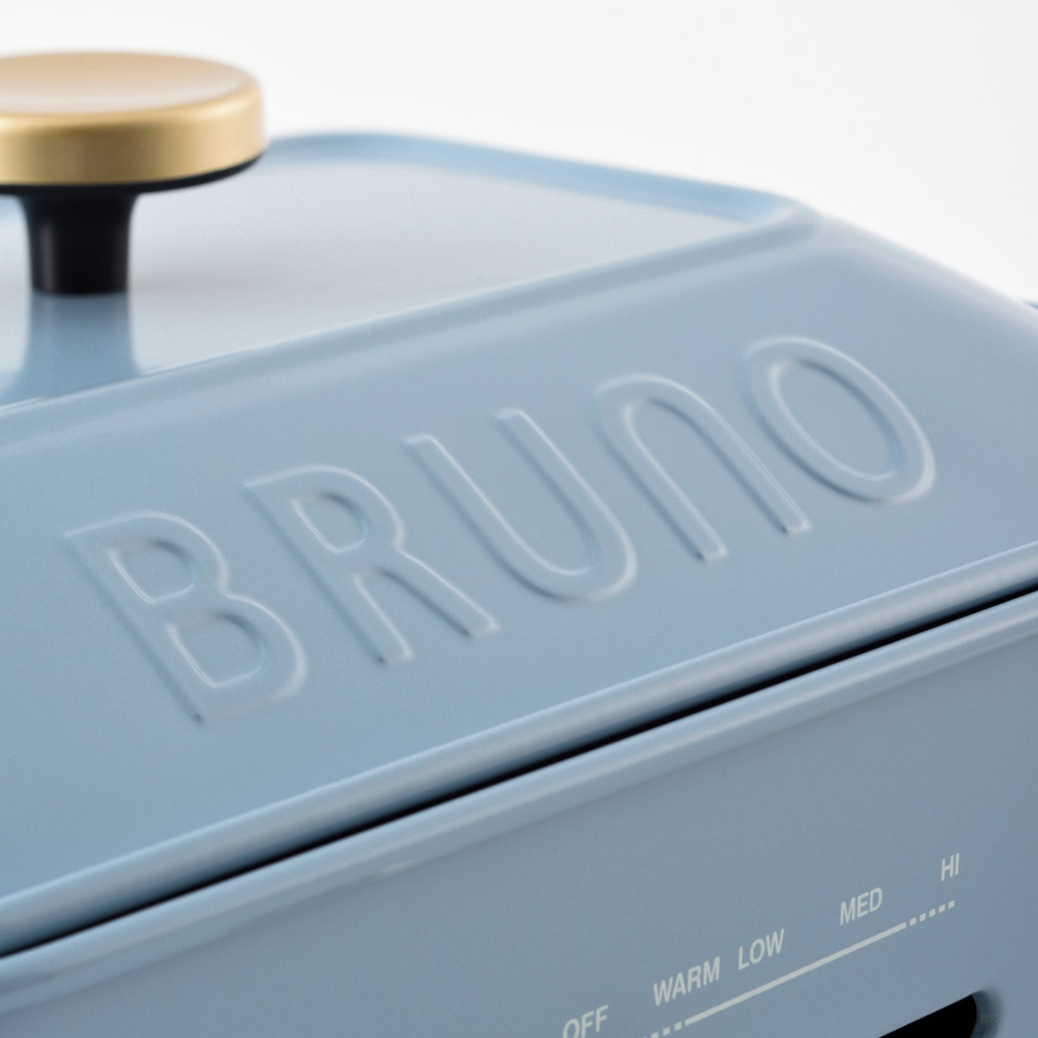 BRUNO Compact Hot Plate (Pottery Blue) (bundled with 5 plates)