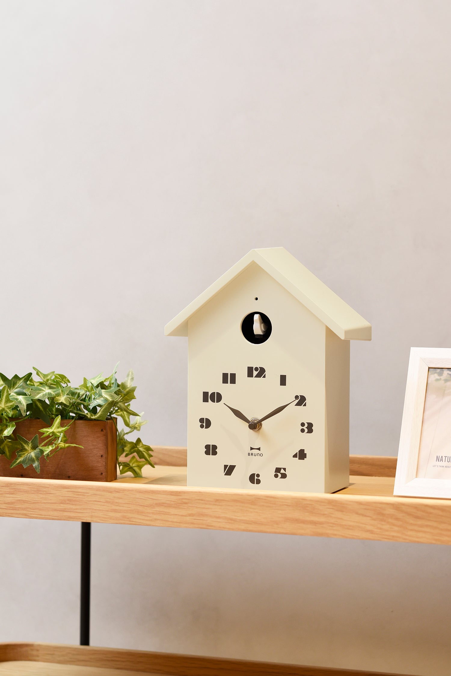 BRUNO Bird House Clock - Navy BCW047-NV