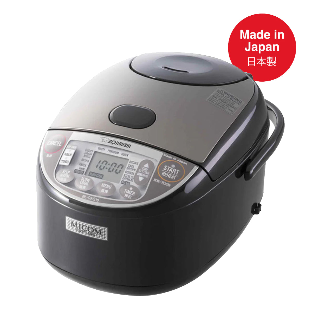 Zojirushi Fuzzy Logic Multifunction Rice Cooker | NL-GAQ Series (1.0L / 1.8L)