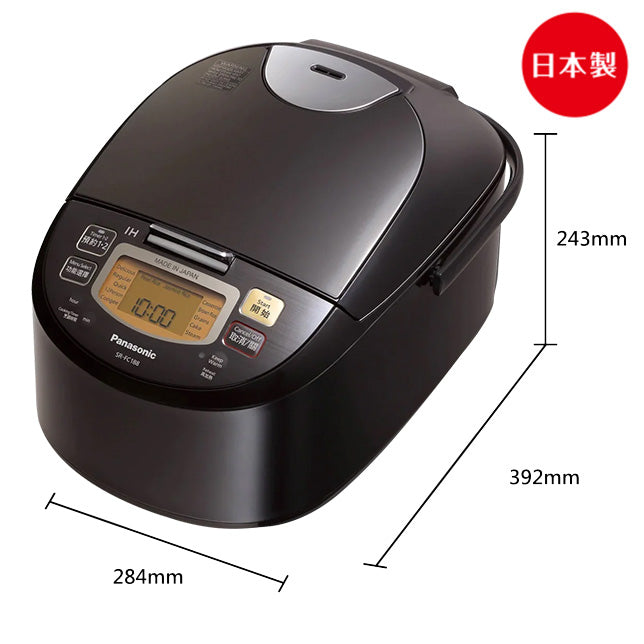 Panasonic Diamond "Kamado" IH Rice Cooker (1.8L) SR-FC188